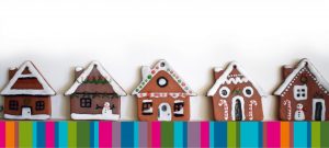 Gingerbread house hangers - new for this year